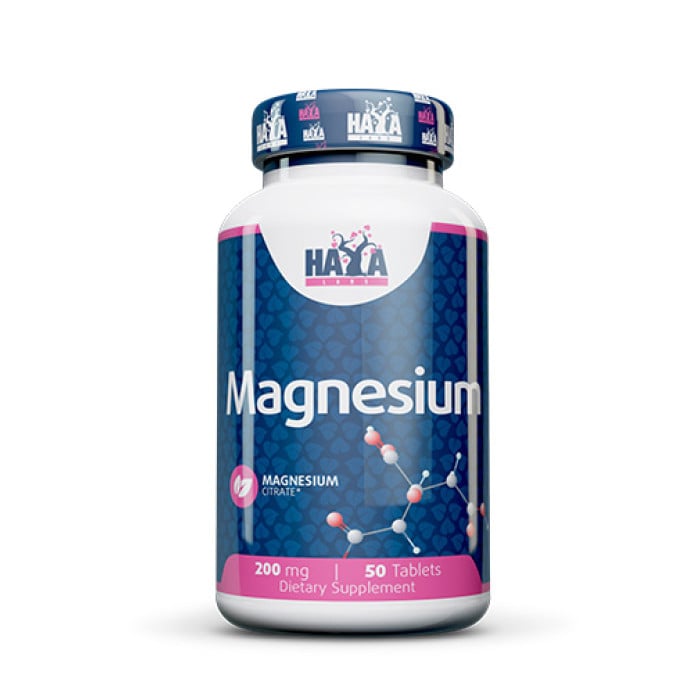 HAYA LABS Magnesium Citrate 200 mg / 50 Tabs